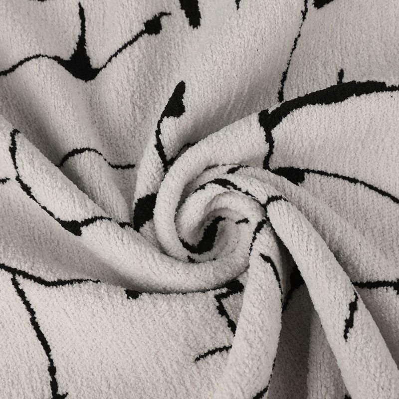 Vải jacquard sợi giống cashmere