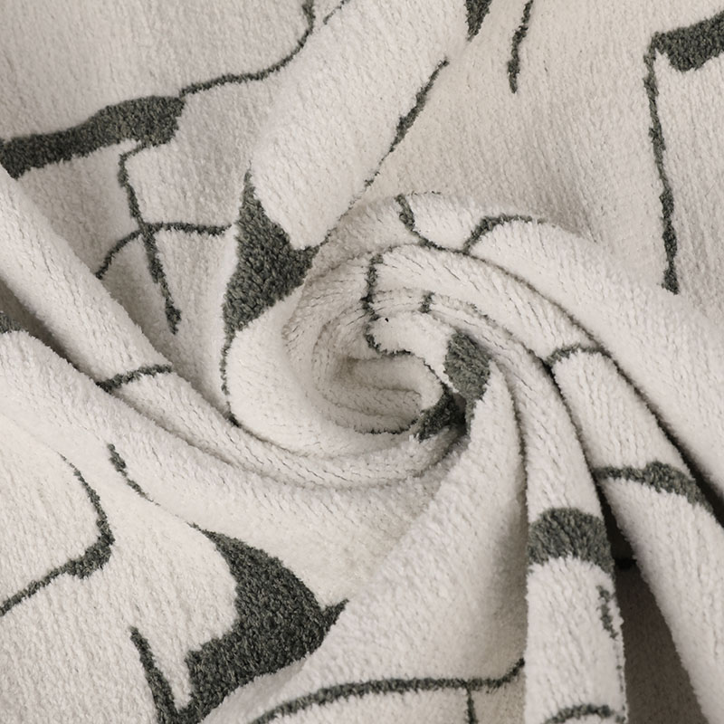 Vải jacquard sợi giống cashmere