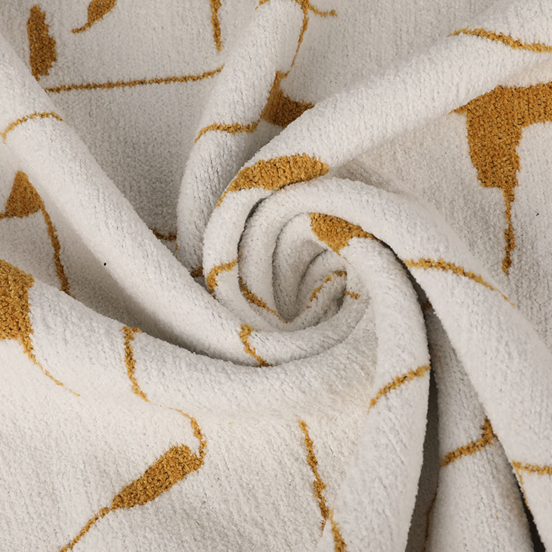 Vải jacquard sợi giống cashmere